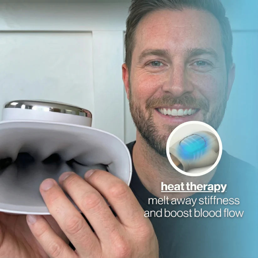Cordless Hand Massager with Heat & Compression