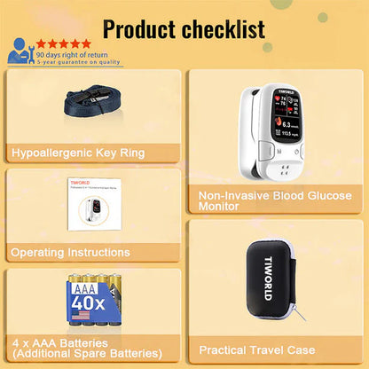 iworld™ Bloodless Glucose Meter