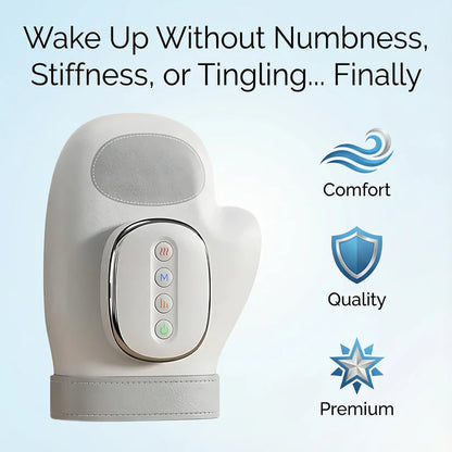 Cordless Hand Massager with Heat & Compression