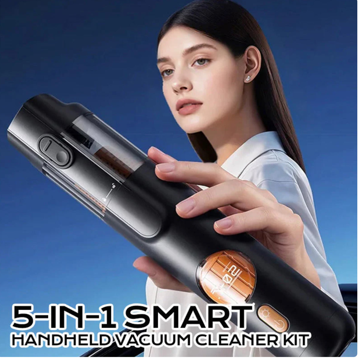 5-in-1 Smart Handheld Vacuum Cleaner Kit