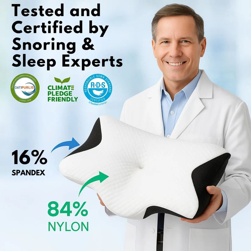 CraftPlace® Anti-Snoring Pillow