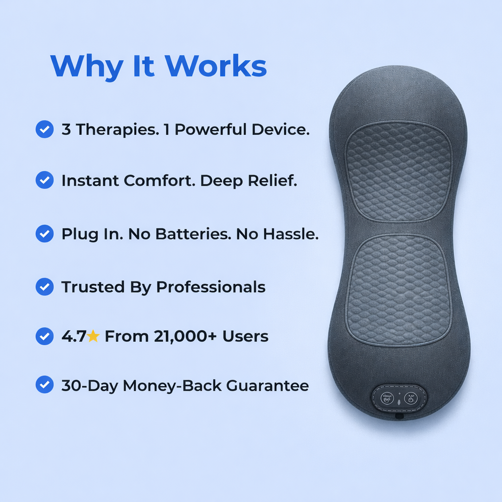 CraftPlace™ 3-in-1 At-Home Back Therapy
