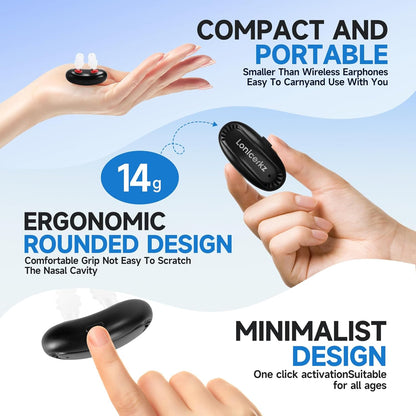 Infrared devices for treating allergic and chronic rhinitis.