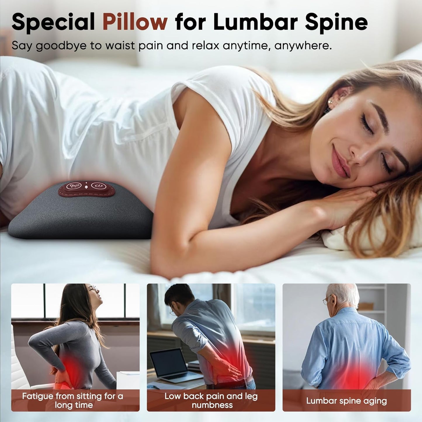 CraftPlace™ 3-in-1 At-Home Back Therapy