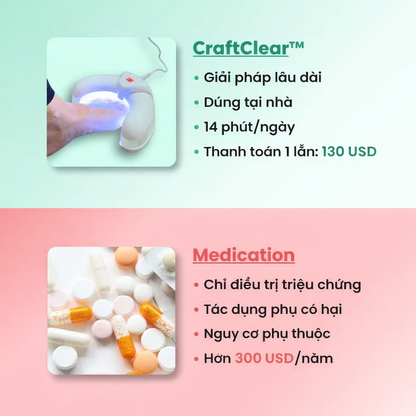 CraftClear™  3-in-1 therapy device