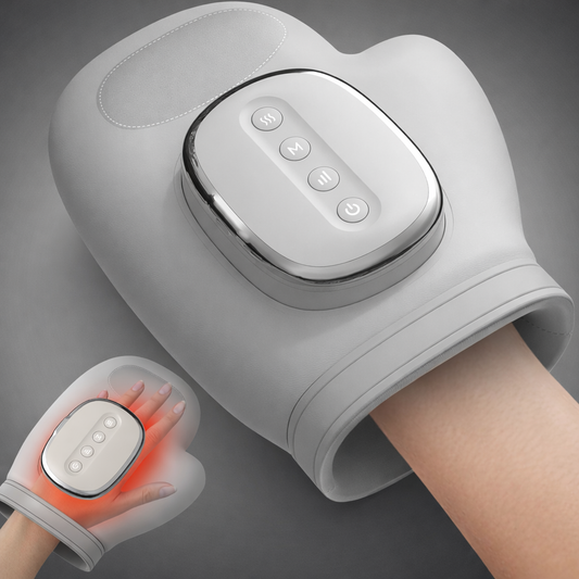 Cordless Hand Massager with Heat & Compression