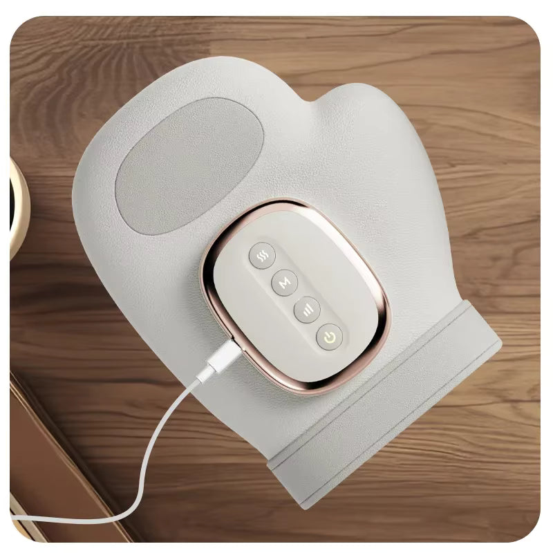 Cordless Hand Massager with Heat & Compression